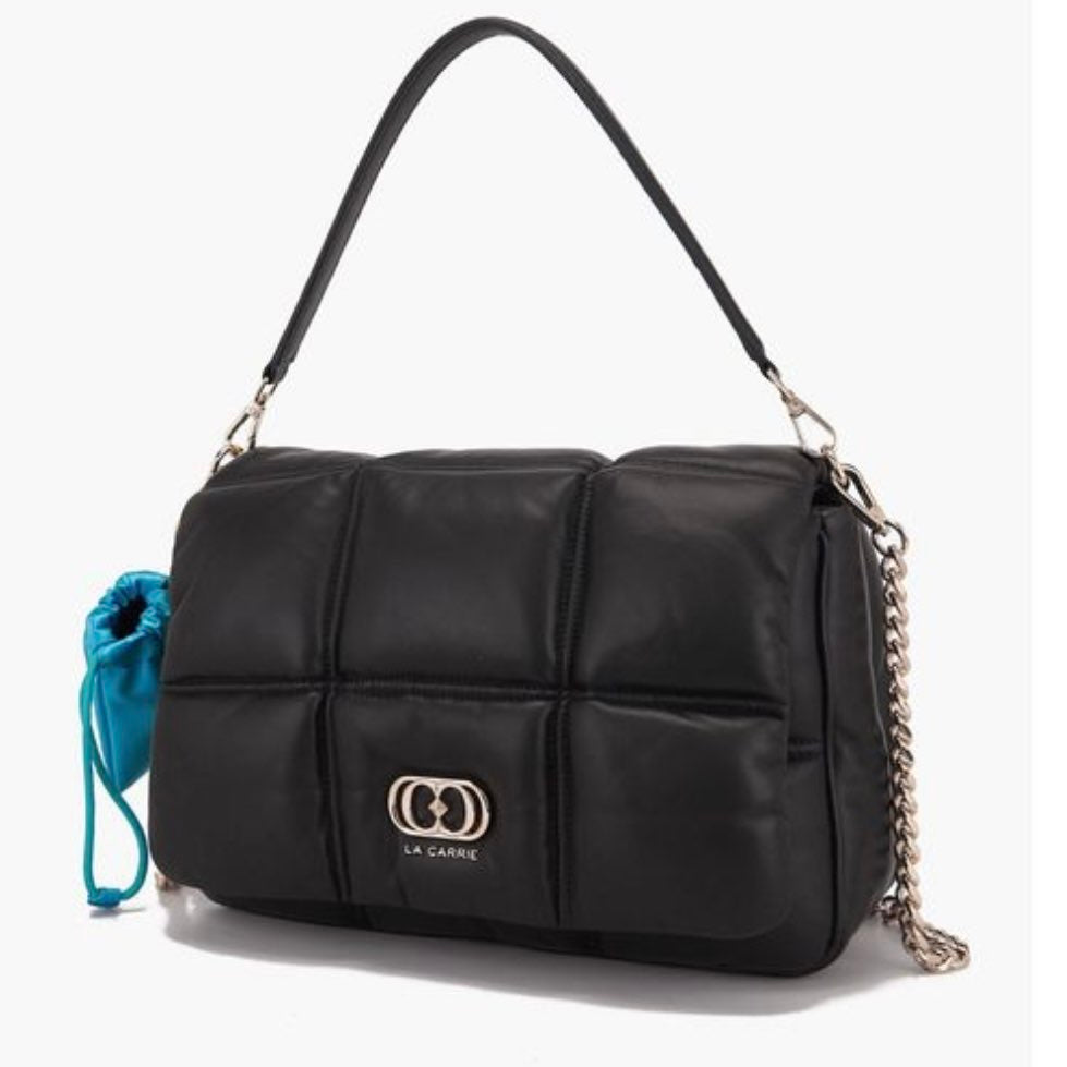 LA CARRIE - SQ.PLOT SATCHEL BAG