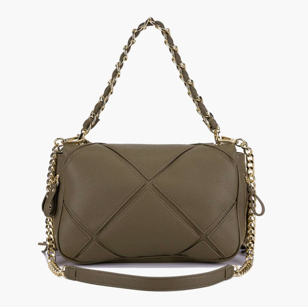 ISABEL BIG SHOULDER BAG CON FRANGE