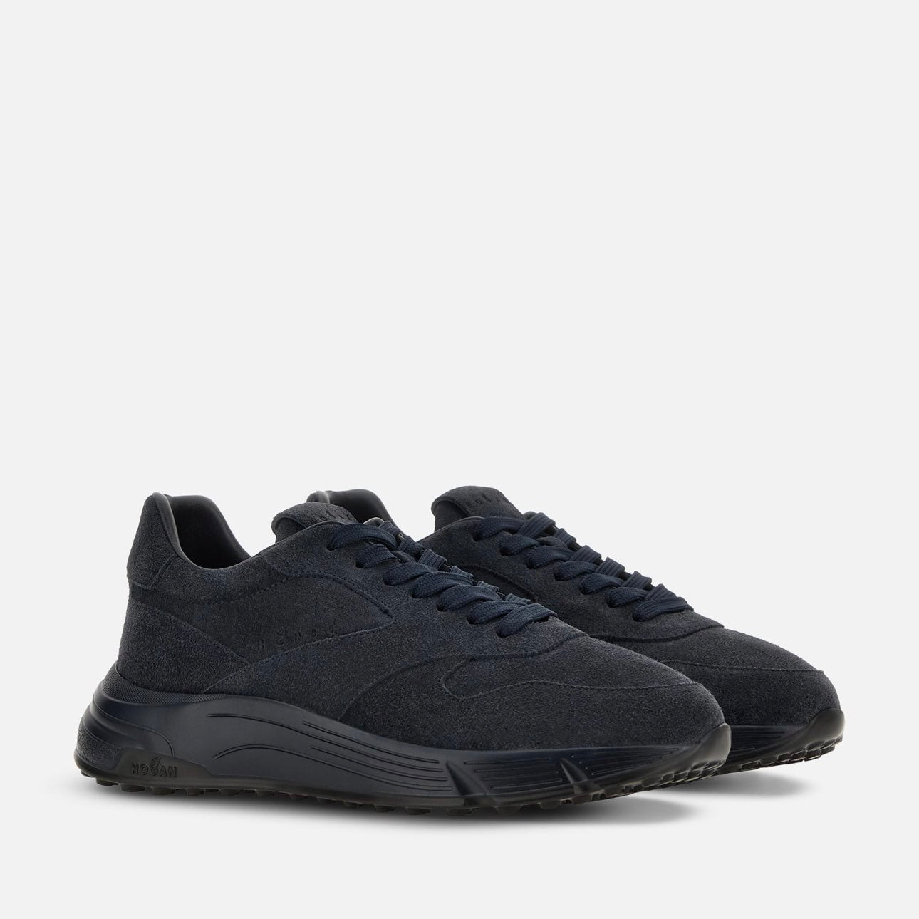HOGAN - HYPERLIGHT CAMOSCIO BLU