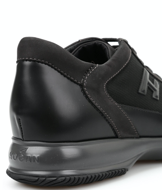 Hogan - Sneakers New Interactive pelle/tela nera
