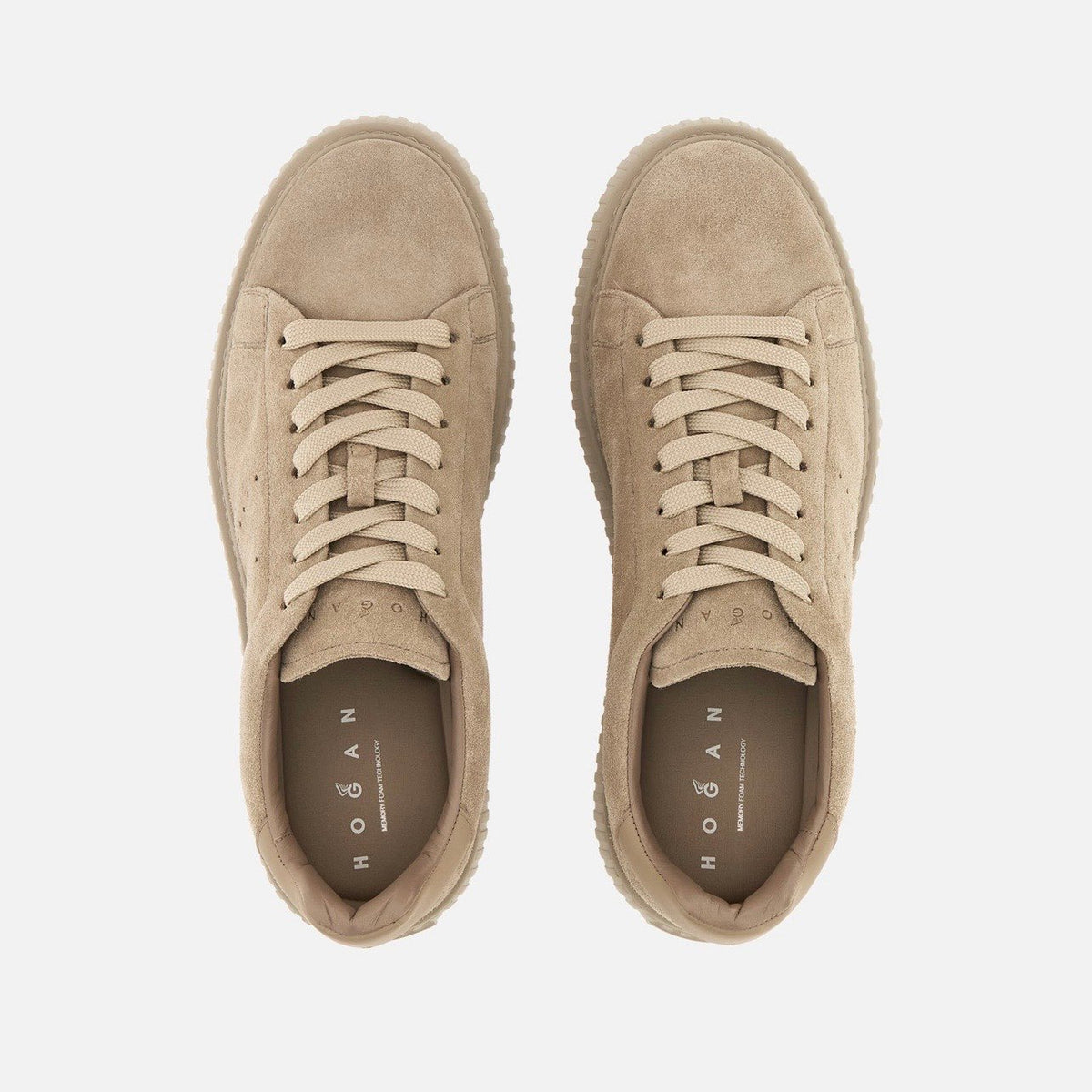 HOGAN - H677 STRIPE H FORO BEIGE NEW