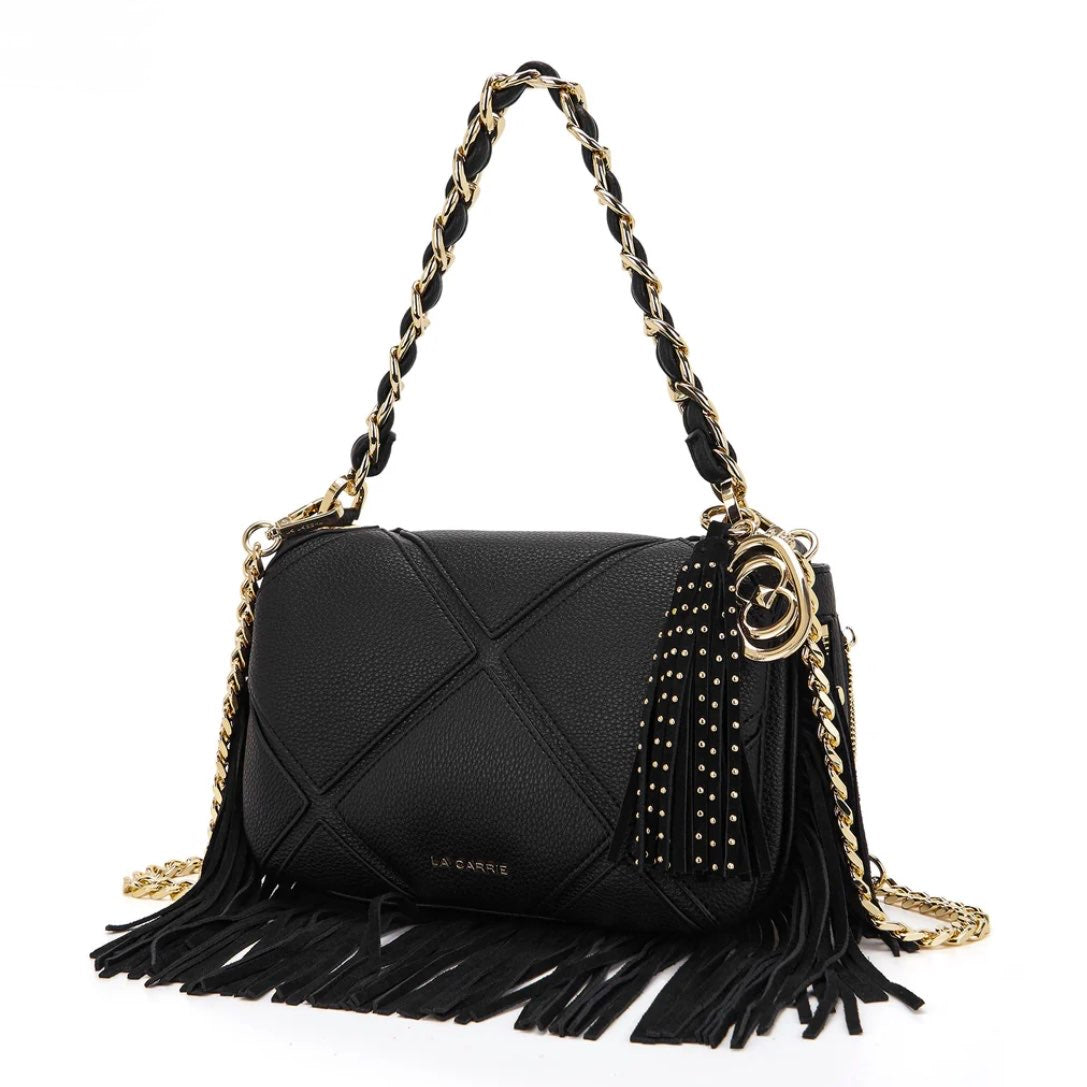 ISABEL MEDIUM SHOULDER BAG CON FRANGE