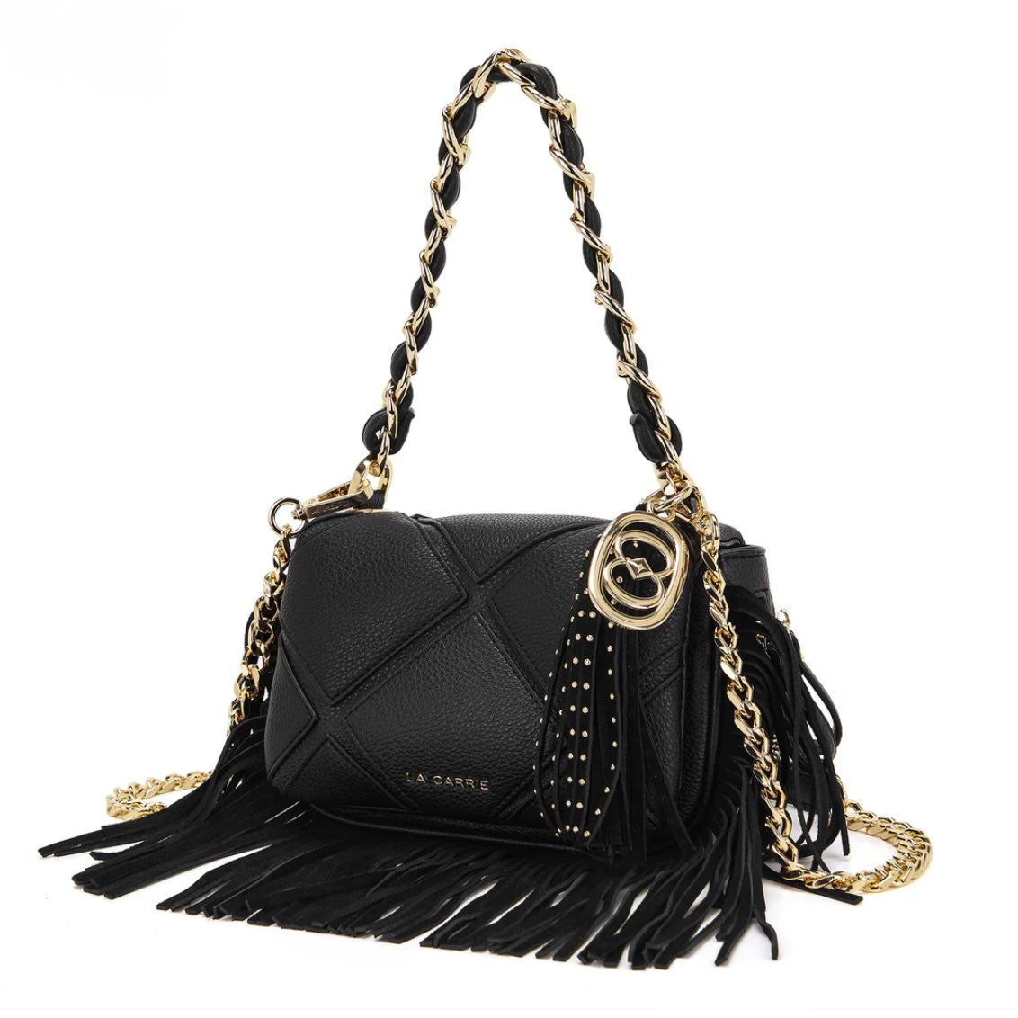 ISABEL SMALL SHOULDER BAG CON FRANGE