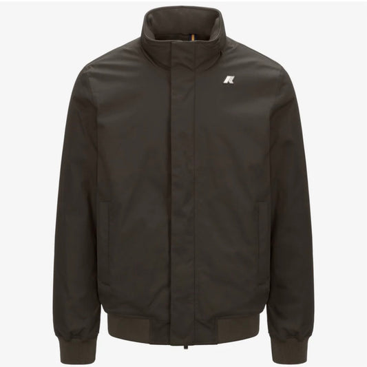 KWAY - AMAURY TWILL MARMOTTA OLIVA/BLU