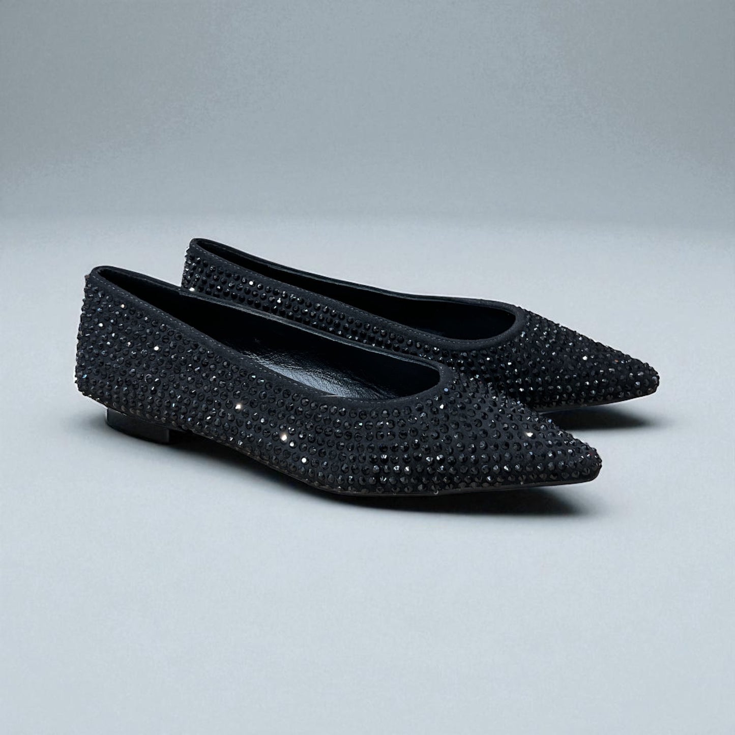 MONACO BALLERINA STRASS NERO