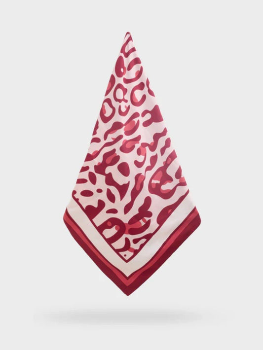 NALI' - FOULARD LEO AMPIO STAMPA MACULATA