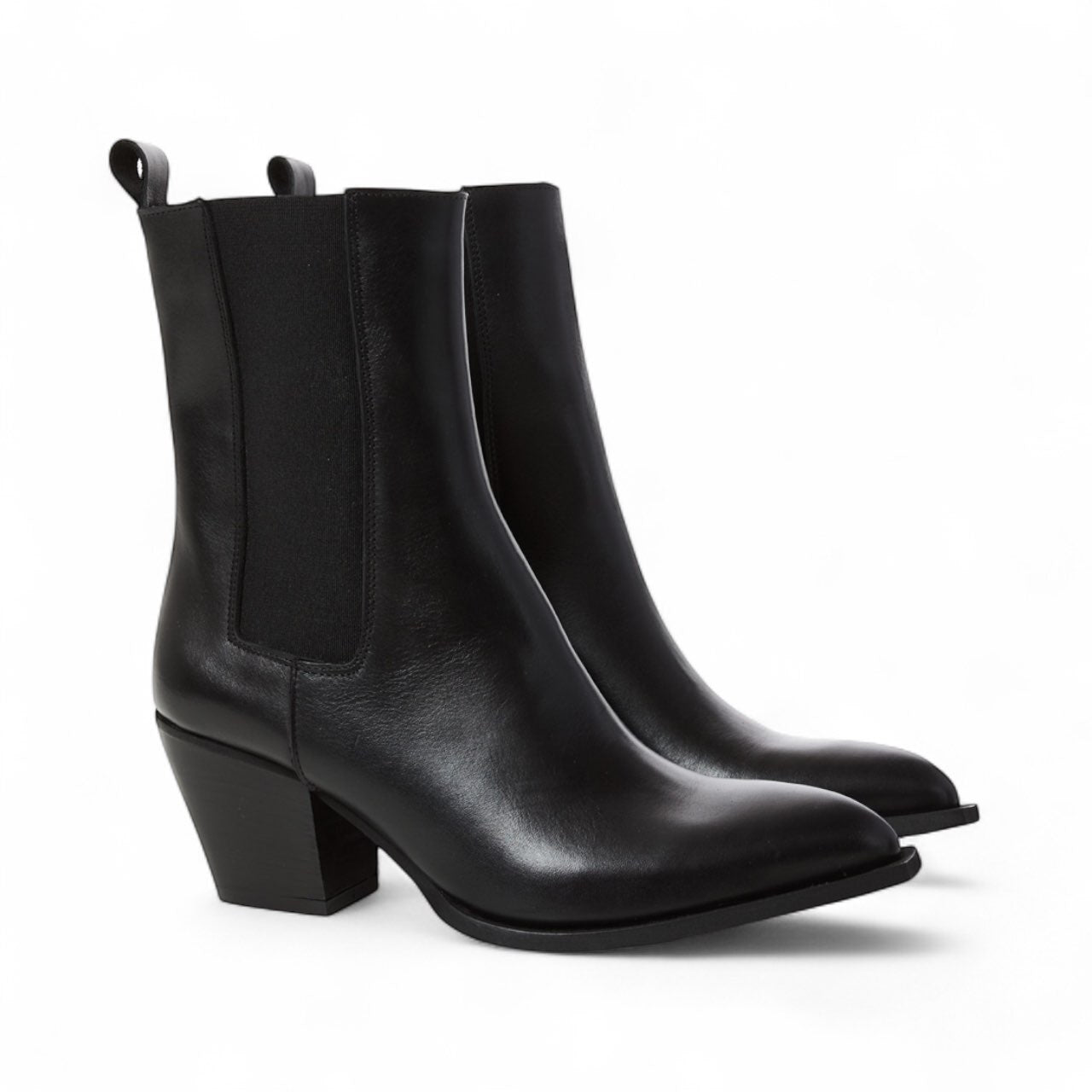 OVYE' - TEXANO IN PELLE NERO