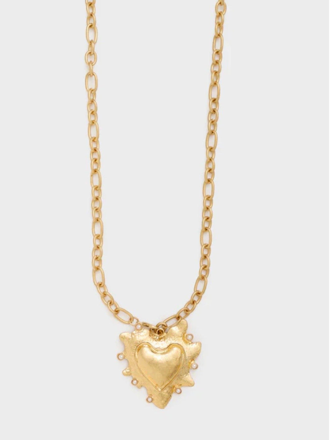 NALI' - COLLANA LUNGA CUORE SACRO