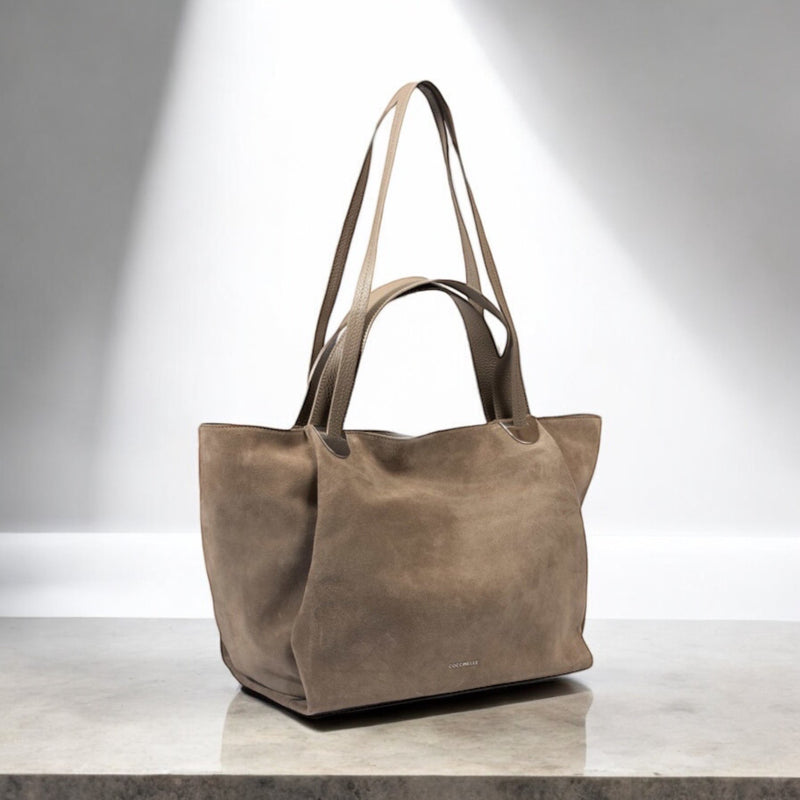 OLIVER SUEDE SHOPPER CAMOSCIO