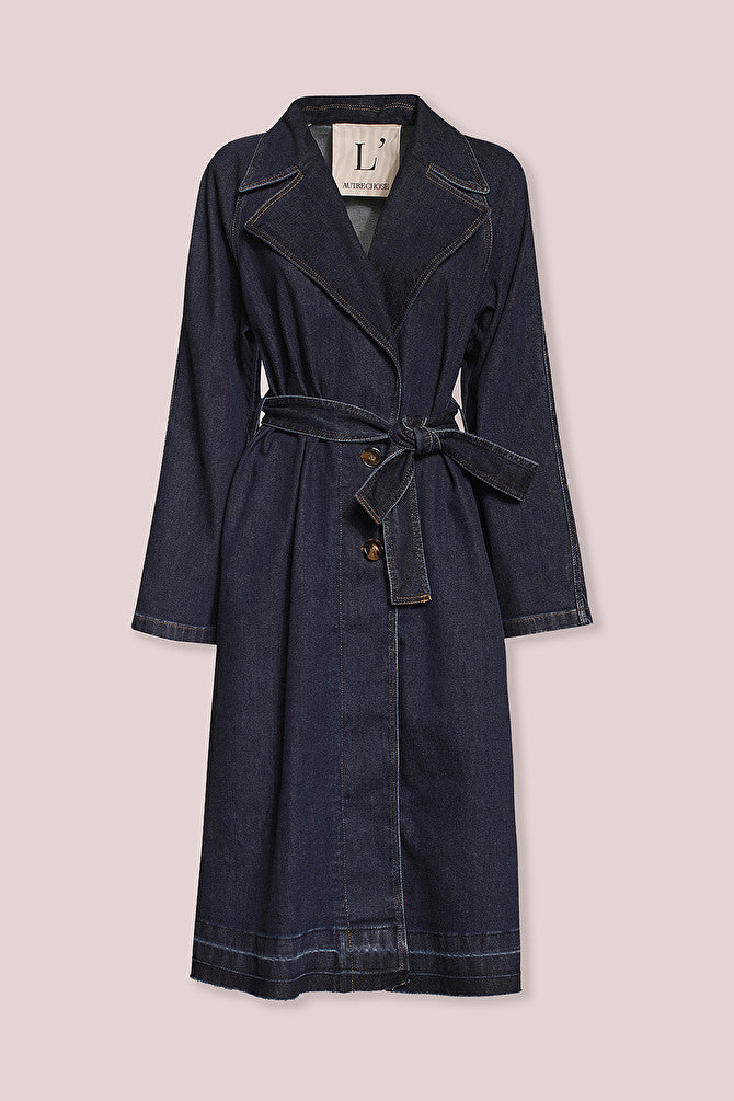 L'Autre Chose - Trench in jeans