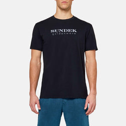 Sundek - T-shirt con scritta sundek